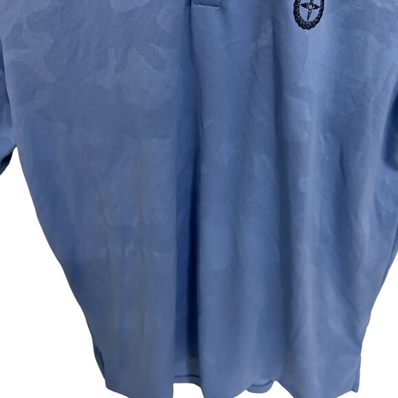 Ralph Lauren RLX Polo Shirt Mens Large Blue Short Sleeve Embroidered Logo - Picture 3 of 6